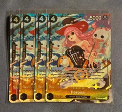 4x Perona OP10-092 Premium Card Collection Best Selection Vol4 One Piece TCG Eng - Image 1