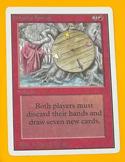 MTG WHEEL OF FORTUNE Unlimited (OldManMTG 005-098) - Image 1