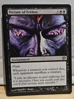 MTG Dictate of Erebos - Journey Into Nyx - Near Mint - Image 1