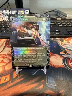 Peter Parker(0208) (Borderless Foil) - Marvel's Spider-Man Magic The Gathering - Image 1