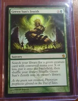 Green Sun's Zenith Mirrodin Besieged Regular - Image 1