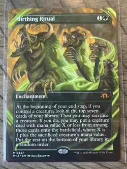 Birthing Ritual (Borderless) Modern Horizons 3 Regular - Image 1