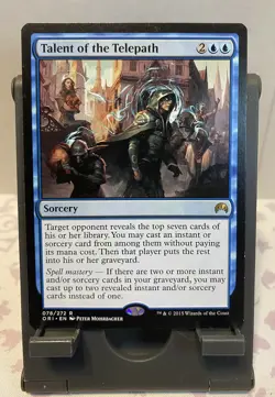 MTG Talent of the Telepath 078/272 Rare Origins LP-NM - Image 1