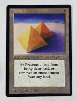 Pyramids Arabian Nights Near Mint NM MTG Magic The Gathering - Image 1