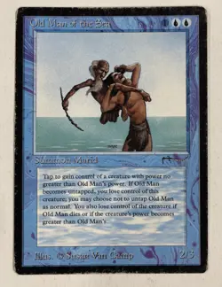 Old Man Of The Sea Revised HP Heavy Play MTG Magic The Gathering - Image 1