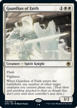 Guardian of Faith 1x - Rare - LP / NM - Adventures in the Forgotten Realm - MTG - Image 1