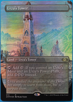 Urza's Tower (Borderless) FOIL Double Masters MINT (503723) ABUGames - Image 1