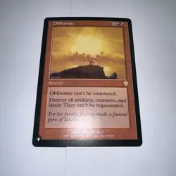 Obliterate - near mint MTG The List - Image 1