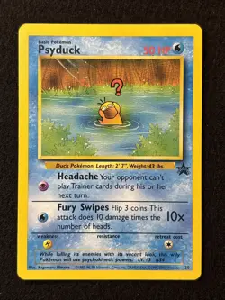 Pokemon Psyduck WOTC Black Star Promo 20 - Image 1