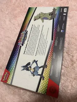 Pokemon Prismatic Evolutions Sams Club Lucario Tyranitar Premium Collection Box - Image 2