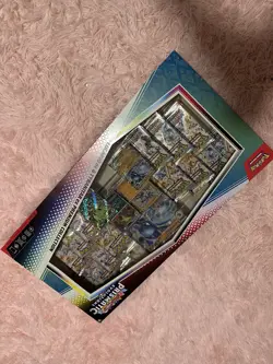 Pokemon Prismatic Evolutions Sams Club Lucario Tyranitar Premium Collection Box - Image 5