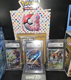 CGC 10 GEM MINT Bulbasaur Squirtle Charmander Japanese Promo Set Pokemon - Image 1