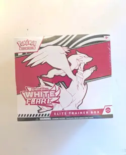 Pokemon TCG: Scarlet & Violet White Flare Elite Trainer Box ETB ✅ IN HAND ✅ - Image 1
