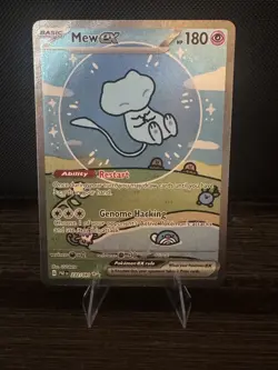 Bubble Mew EX 232/091 Special Illustration Rare Paldean Fates Pokemon TCG - Image 1