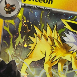 Pokemon TCG Promo SVP 169 Cosmos Holographic Jolteon w Swirl Near Mint - Image 2