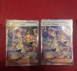 Pokemon Mega Evolution Acerola's Mischief Secret X2 Illustration Rare, #183/132 - Image 1