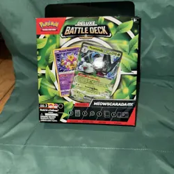 Meowscarada EX Pokemon TCG Deluxe Battle Deck - New - Sealed - Image 3