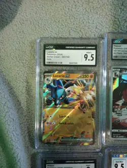 Pokemon Tcg Graded Slabs Lot Cgc 10, 2 9.5's, 3 9's Charizard Tag Team - Image 2