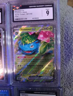 Pokemon Tcg Graded Slabs Lot Cgc 10, 2 9.5's, 3 9's Charizard Tag Team - Image 4