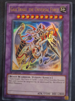 Gaia Drake, the Universal Force STBL-EN039 Starstrike Blast 1st Edition LP - Image 1