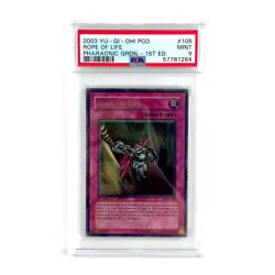 PSA 9 YuGiOh Rope of Life PGD-105 1st Edition Pharaonic Guardian MINT - Image 1