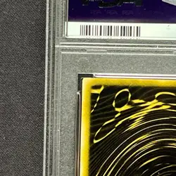 PSA 10 YuGiOh The Winged Dragon of Ra DOD-001 Dawn Destiny Promo Prismatic GEM - Image 3