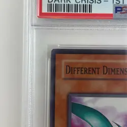 PSA 9 YU-GI-Oh! Different Dimension Dragon DCR-015 1st Edition Dark Crisis MINT - Image 2