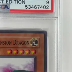 PSA 9 YU-GI-Oh! Different Dimension Dragon DCR-015 1st Edition Dark Crisis MINT - Image 3