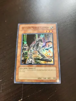 Yugioh Unlimited Edition DUCKER Mobile Cannon Super Rare Holo LODT-EN037 NM y17 - Image 1