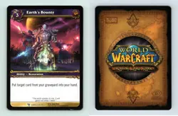 Earth's Bounty #93/319 March Of The Legion Common Warcraft 2007 TCG Card - Image 1