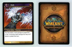 Chill #91/319 March Of The Legion Common Warcraft 2007 TCG Card - Image 1