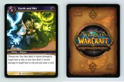Earth & Sky #22/319 March Of The Legion Common Warcraft 2007 TCG Card - Image 1