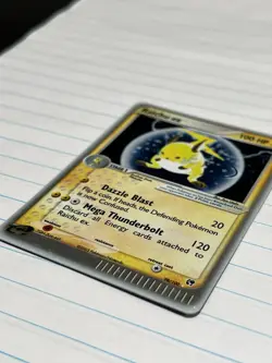 Pokemon TCG Raichu EX Sandstorm Holo Card 98/100 Ultra Rare Lightly Played - Image 2