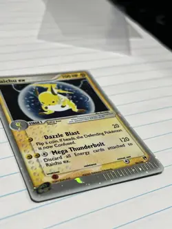 Pokemon TCG Raichu EX Sandstorm Holo Card 98/100 Ultra Rare Lightly Played - Image 3