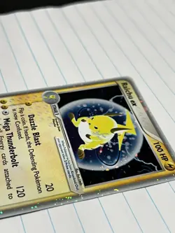 Pokemon TCG Raichu EX Sandstorm Holo Card 98/100 Ultra Rare Lightly Played - Image 5