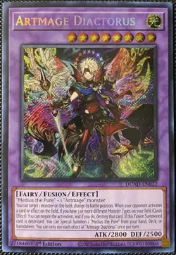 Artmage Diactorus DUAD-EN032 Duelist's Advance 1st Edition - Yugioh Card - Image 1