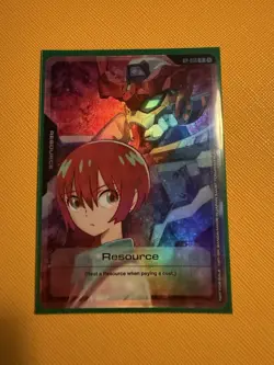 Gundam Card Game Resource Promo Machu FOIL RP-010 English TCG - Image 1