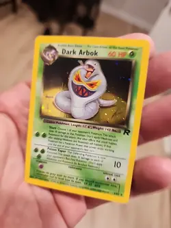 Pokemon TCG Dark Arbok Team Rocket Holo Rare Card 24/82 - Image 3