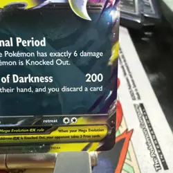 Mega Absol ex 086/132 Pokemon TCG Card Mega Evolution English - Image 4