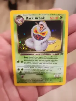 Pokemon Dark Arbok 60 HP Holo Trading Card Team Rocket Set - Image 3