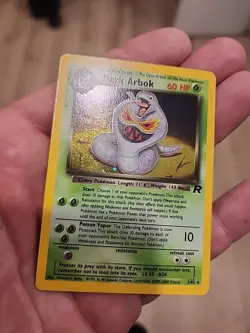 Pokemon Dark Arbok 60 HP Holo Trading Card Team Rocket Set - Image 5