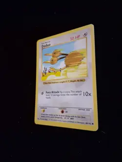 Pokemon TCG Doduo Base Set, Shadowless Common Card 48/102, Vintage LP Condition - Image 4