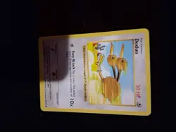 Pokemon TCG Doduo Base Set, Shadowless Common Card 48/102, Vintage LP Condition - Image 5
