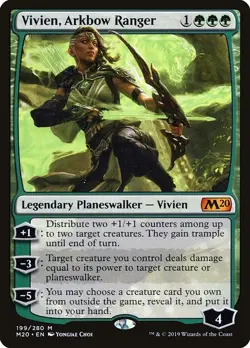 Vivien, Arkbow Ranger - Core Set 2020 | MTG Card - Image 1