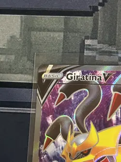 Pokemon TCG Giratina v 185/196 Lost Origin 2022 Full Art Holo Rare Card NM - Image 2