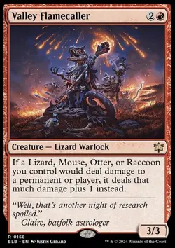Valley Flamecaller - Bloomburrow | MTG Card - Image 3
