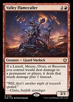 Valley Flamecaller - Bloomburrow | MTG Card - Image 4