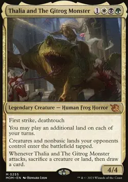 Thalia and The Gitrog Monster - March of the Machine | MTG Card - Image 3