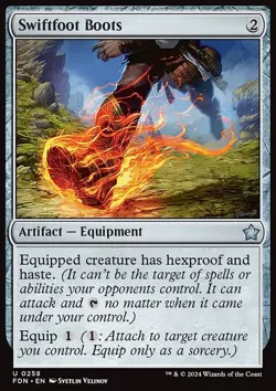 Swiftfoot Boots - Foundations | MTG Card - Image 3