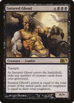 Sutured Ghoul - Magic 2012 | MTG Card - Image 1